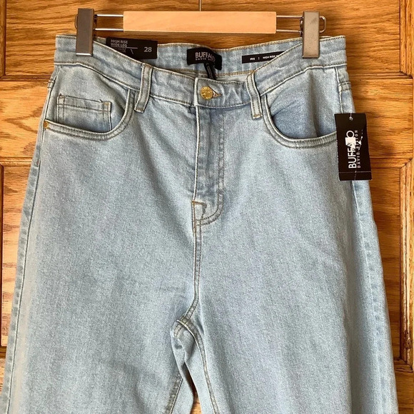 BUFFALO DAVID BITTON Iris High Rise Wide Leg Jeans Size 27 - Picture 4 of 16